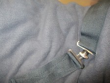 Fleecedecke 155 cm grau