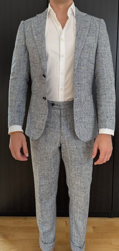 Suitsupply anzug blaugrau - anzug, 44