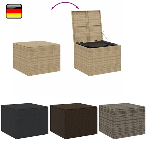 Gartentruhe poly rattan - gartentruhe,