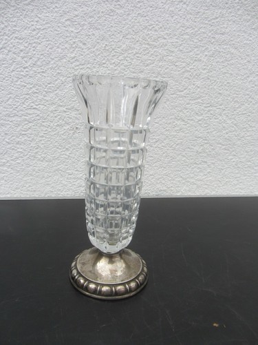 Vase mit silbermontierung - mit,