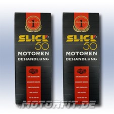 2 x SLICK50 750ml Motorbehandlung DEUTSCH SLICK 50 Benzinmotoren Dieselmotoren