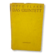 Das Quintett Otto Flake Roman Suhrkamp 1947 Erstausgabe Buch Rarität S Fischer