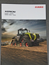 CLAAS XERION 12.650, 12.590 TERRA TRAC, TRAC Traktoren Prospekt 06/2023 (C 173 )