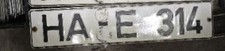 DIN-Kennzeichen HA-E 314 Hagen *Sammlungsauflösung*