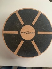 Balance Board aus Holz Wackelbrett Balancekissen PhysioTherapie Therapiekreisel