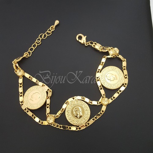 Ceyrek bileklik gold armband - ceyrek,