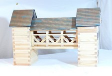 Spur G  - Haus Gebäude Brücke Wohnbrücke   aus Holz - Eigenbau