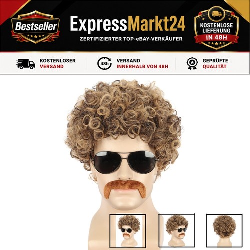 Yuehong herren afro perücke - herren,