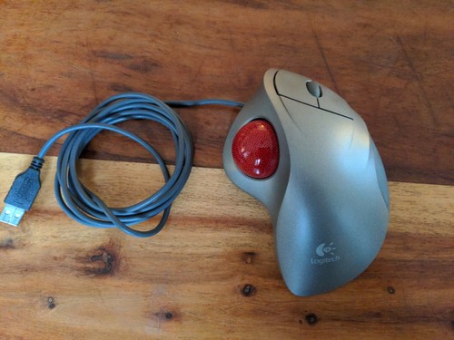 Logitech trackman wheel usb - logitech, |