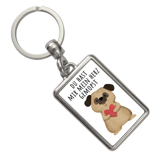 Mops mit herz - mit,