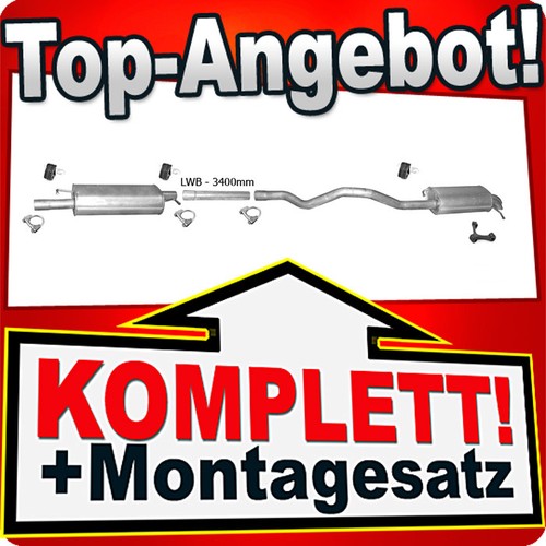 Auspuff für transporter - auspuff,