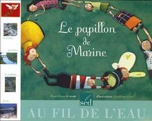 Papillon marine au - marine,