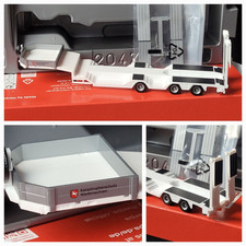 Katastrophenschutz Niedersachsen  Tieflader Goldhofer Allrounder + Rampen