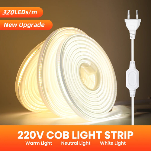230v cob led streifen - 230v,