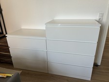 IKEA Malm Kommode mit 3&4