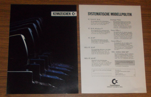 Seltene werbung commodore - seltene,