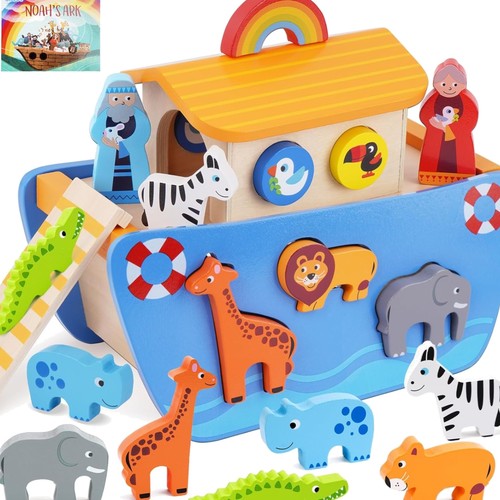 Holzspielzeug arche noah - holzspielzeug,
