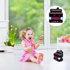 Mini Akkordeon Lernspielzeug Professionelle Kinder Musikinstrument