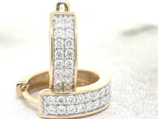 Brillant Creolen 585 Gelbgold