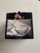 WMF Orchidee Dessertschalen 3er Set Glas Transparent 14cm NEU OVP