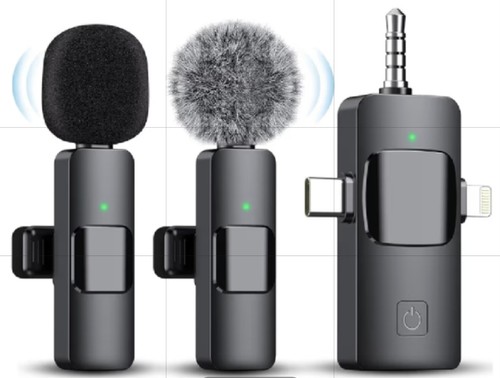 Wireless lavalier microphone - microphone, 3