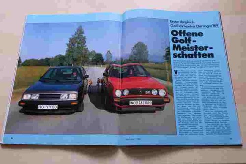 Sport auto 1985 golf ii - sport,