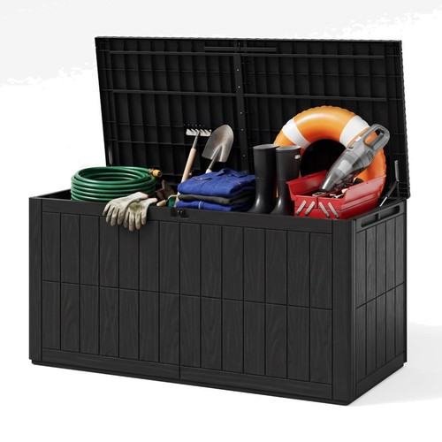 Gartenbox 380l holzoptik - gartenbox, 380l,