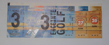 Ticket 1999 France Grand Prix Nevers Magny Cours Formel 1 WM Heinz H. Frentzen