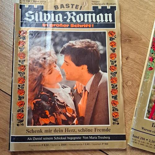 Silvia romanhefte konvolut - romanhefte,