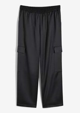 Stylische Cargo-Hose aus Satin