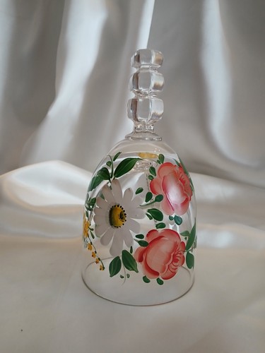 Deko glasglocke hand gemalt - glasglocke,
