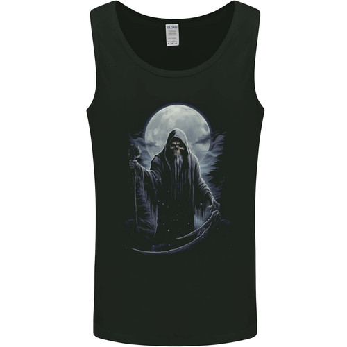Vollmond sensenmann totenkopf - vollmond,