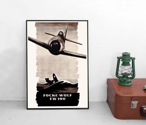 Poster focke wulf fw190 - poster, focke-wulf