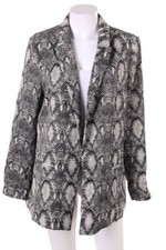 MANGO violeta Blazer Animal