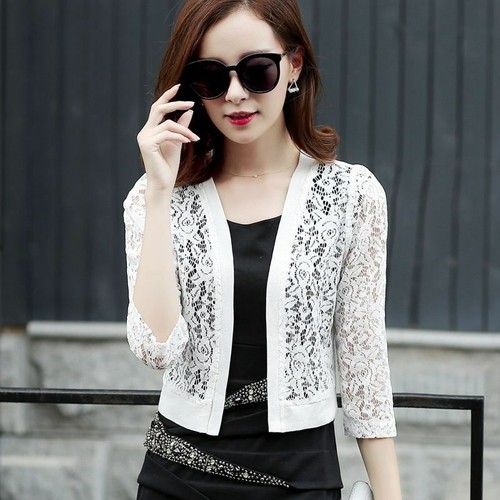 Spitze bolero jacke - bolero, langarm