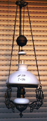 Alte petroleum hänge zuglampe - alte, hänge-zuglampe