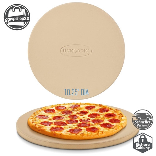 Pizzastein 26cm rund - 26cm,