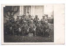 Foto Ak 1 Wk Sturmsoldaten Stosstrupp Stahlhelm M.W. Abteilung II Bataillon 431