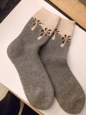 2 PAAR  Damen  Angorasocken