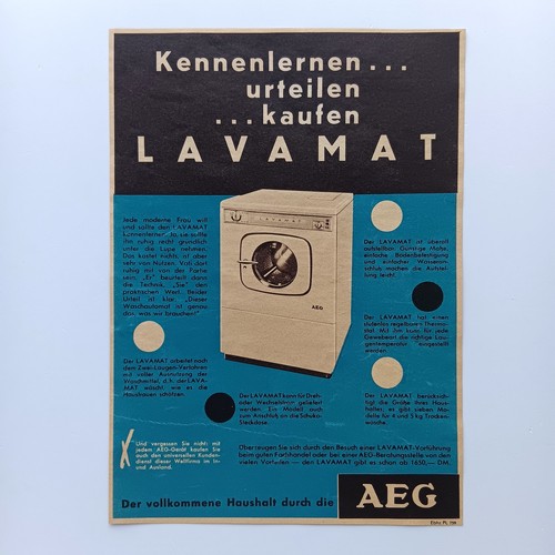 1959 aeg lavamat - 1959,