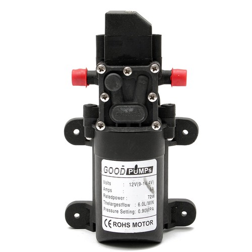 Min 12v wasserpumpe - 6l/min,