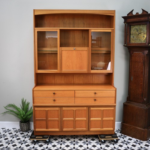 Wohnwand vitrine nathan - wohnwand,