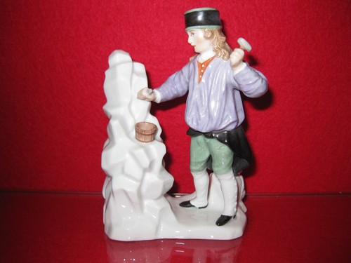 Bergmann porzellan figur - bergmann,