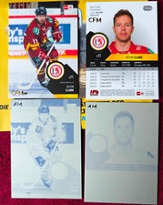 DEL 2023-24 Pressplate Cut From Metal CFM - DEL-086 Kevin Clark (DEG)