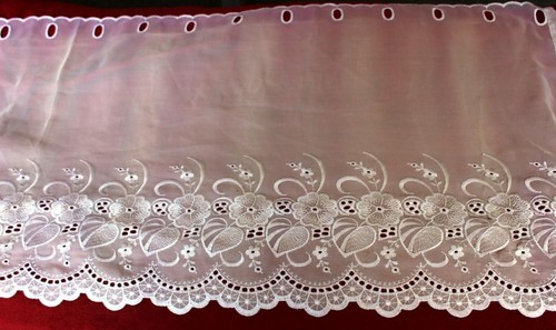 Gardine wellen retro - retro, schnitt