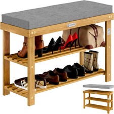 Casaria schuhregal sitzbank - schuhregal,