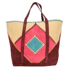 Vanessa Bruno Damen Tasche Schultertasche Mehrfarbig Leder Ledertasche, Shopper