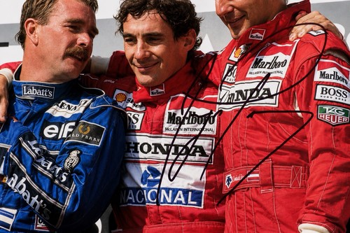 Ayrton senna mansell - ayrton, /