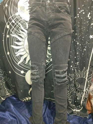 Men balmain jeans black - men, denim