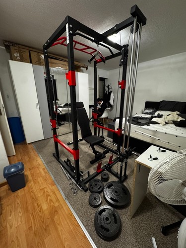 Complete home gym setup - complete,